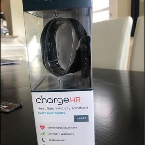 NIB Fitbit ChargeHR 2 with HR monitor